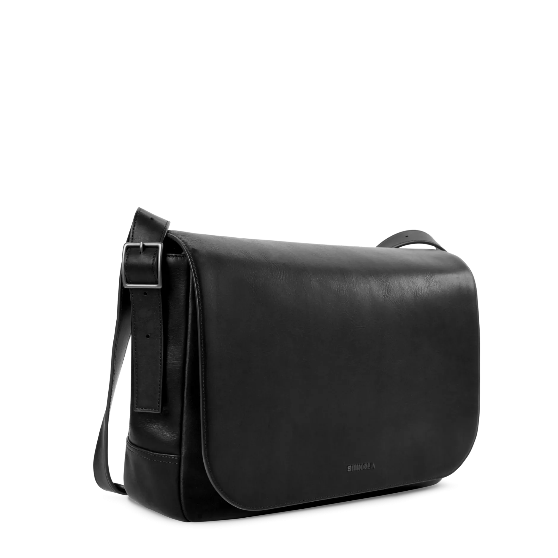 Outlet Shinola Runwell Messenger Bag Black