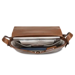 Outlet Shinola Runwell Messenger Bag Medium Brown