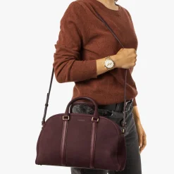 New Shinola Runwell Satchel Merlot