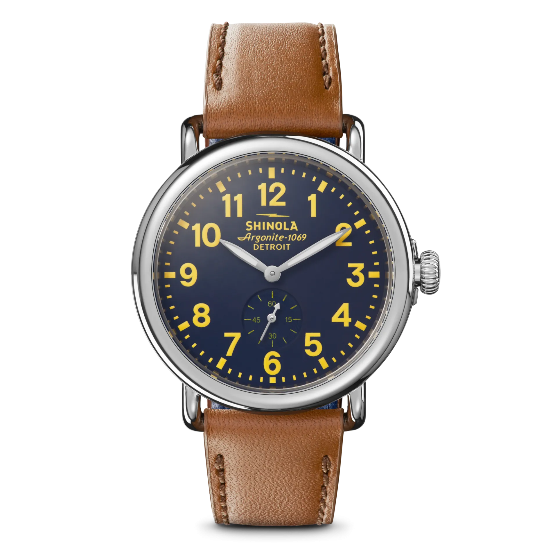 Shinola Runwell Watch Collegiate
