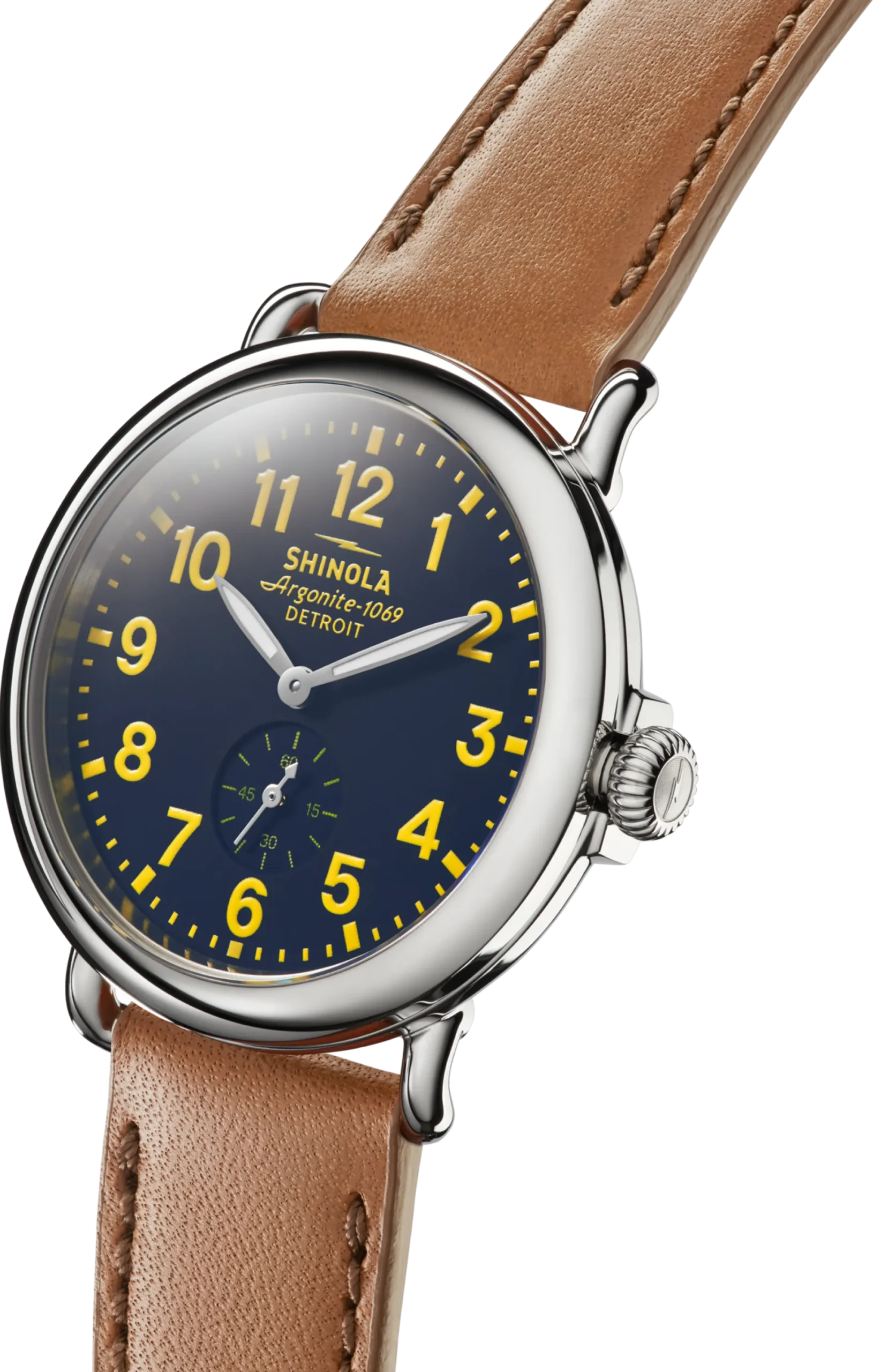 Shinola Runwell Watch Collegiate