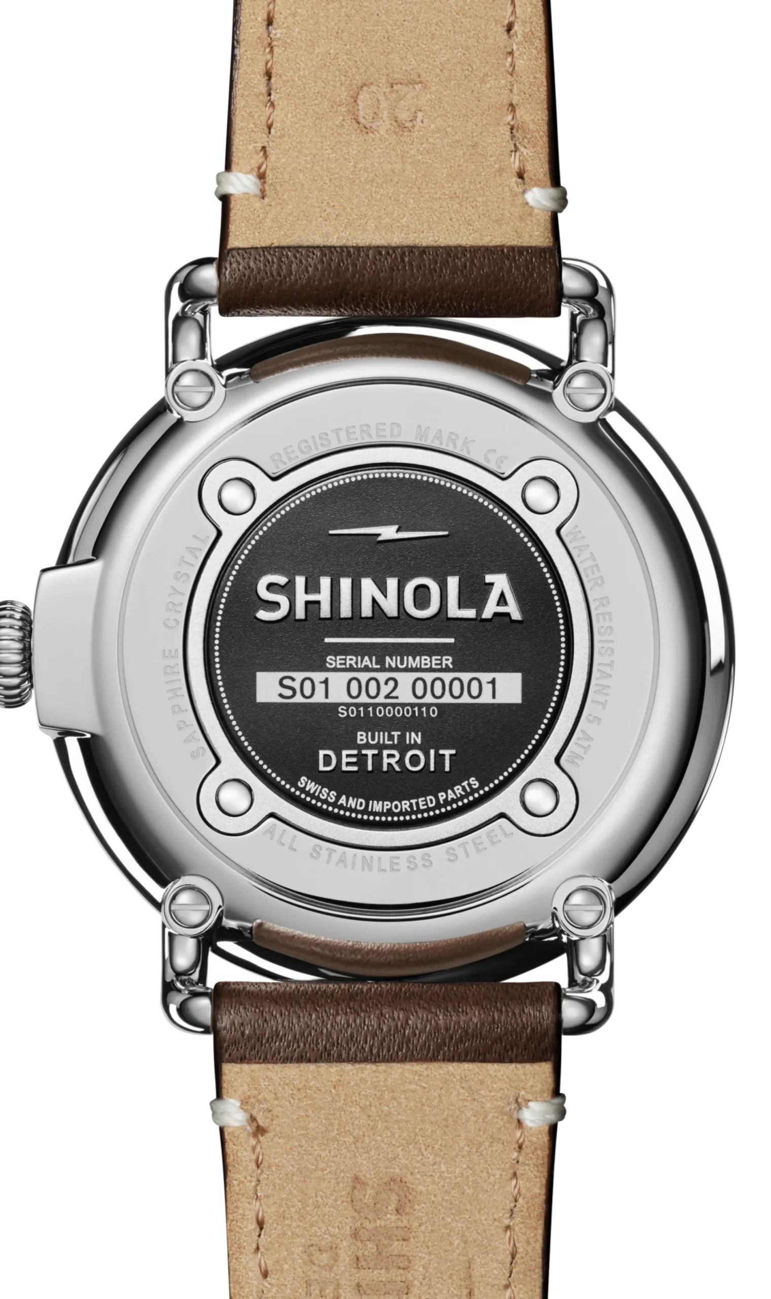 Outlet Shinola Runwell Watch Cream