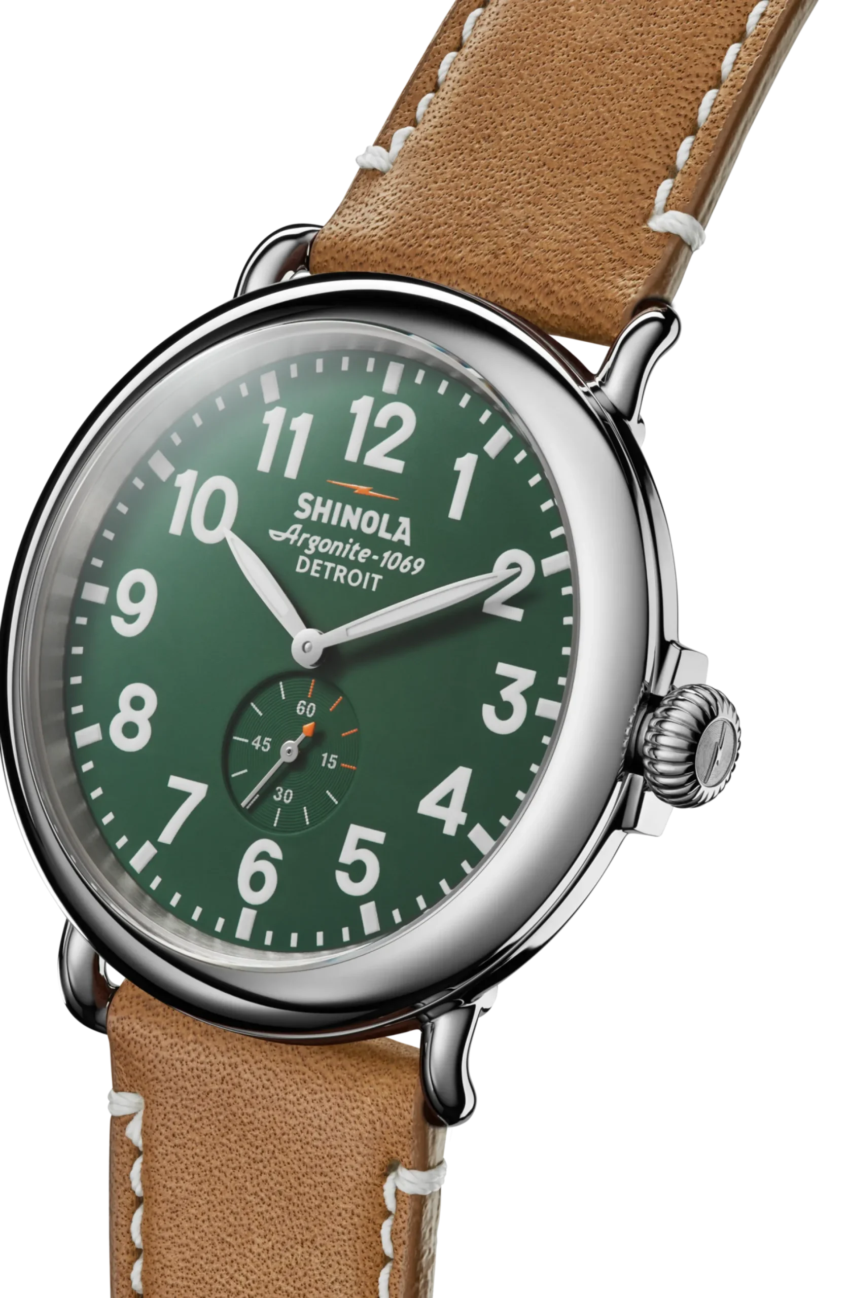 New Shinola Runwell Watch Green