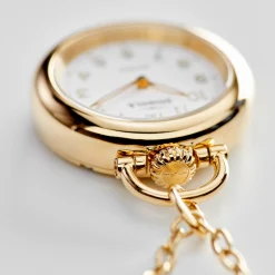 Outlet Shinola Runwell Watch Pendant Necklace White