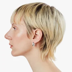 Hot Shinola Signature Chubby Huggie Earrings