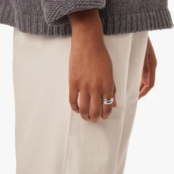 Outlet Shinola Signature Link Adjustable Ring