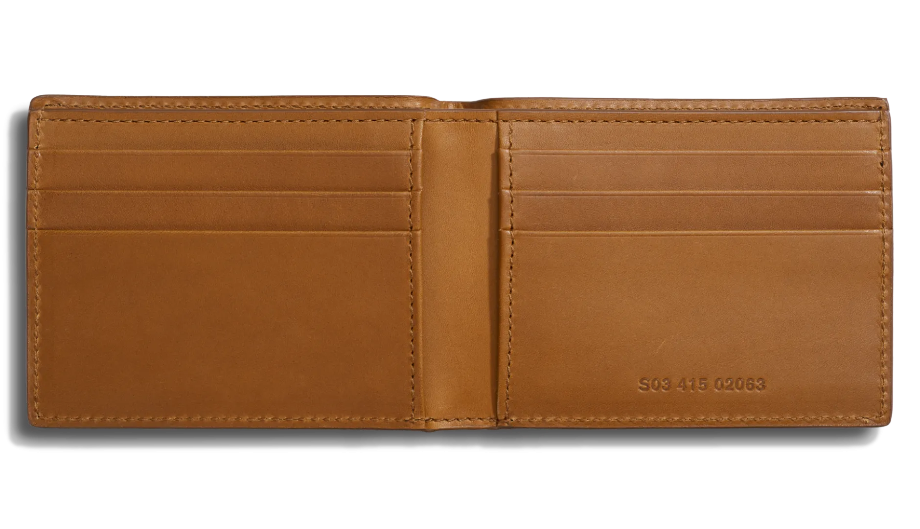 Shinola Slim Bifold Wallet Tan