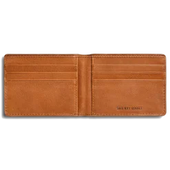 Clearance Shinola Slim Bifold Wallet Tan