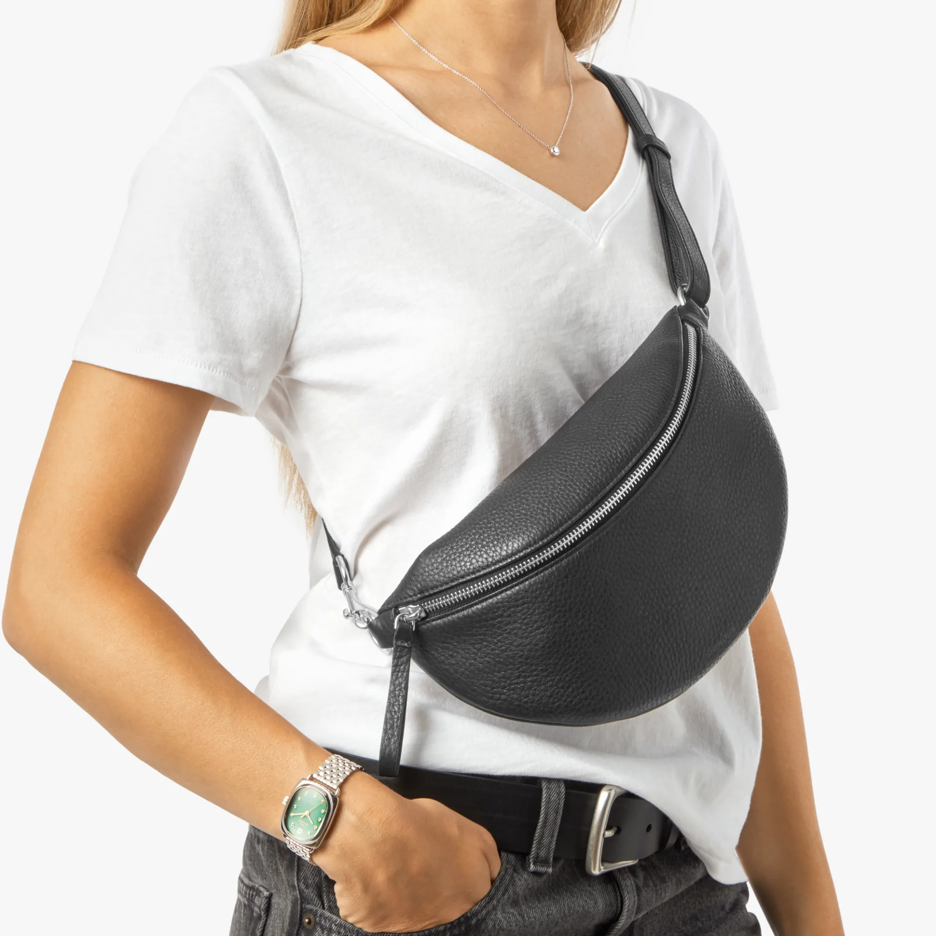 Hot Shinola Sling Bag Black