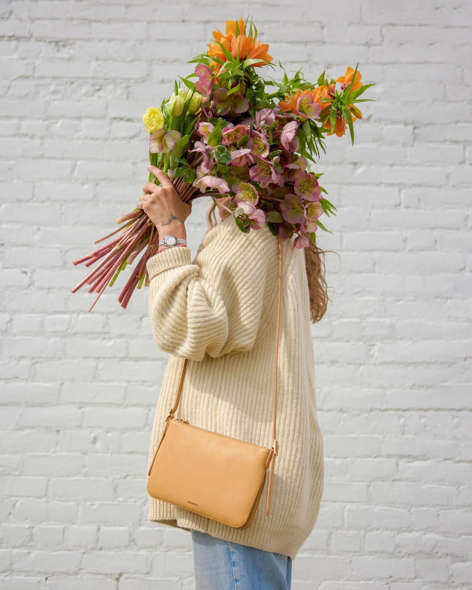 Discount Shinola Small Bixby Crossbody Honey