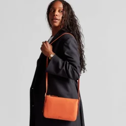 New Shinola Small Bixby Crossbody Rust