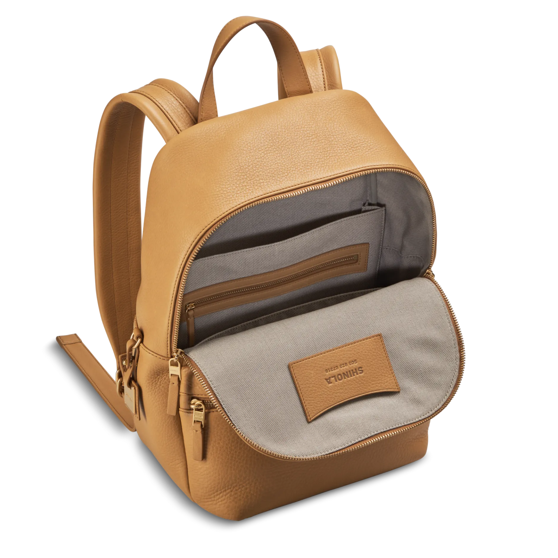 Outlet Shinola Small Runwell Backpack Honey