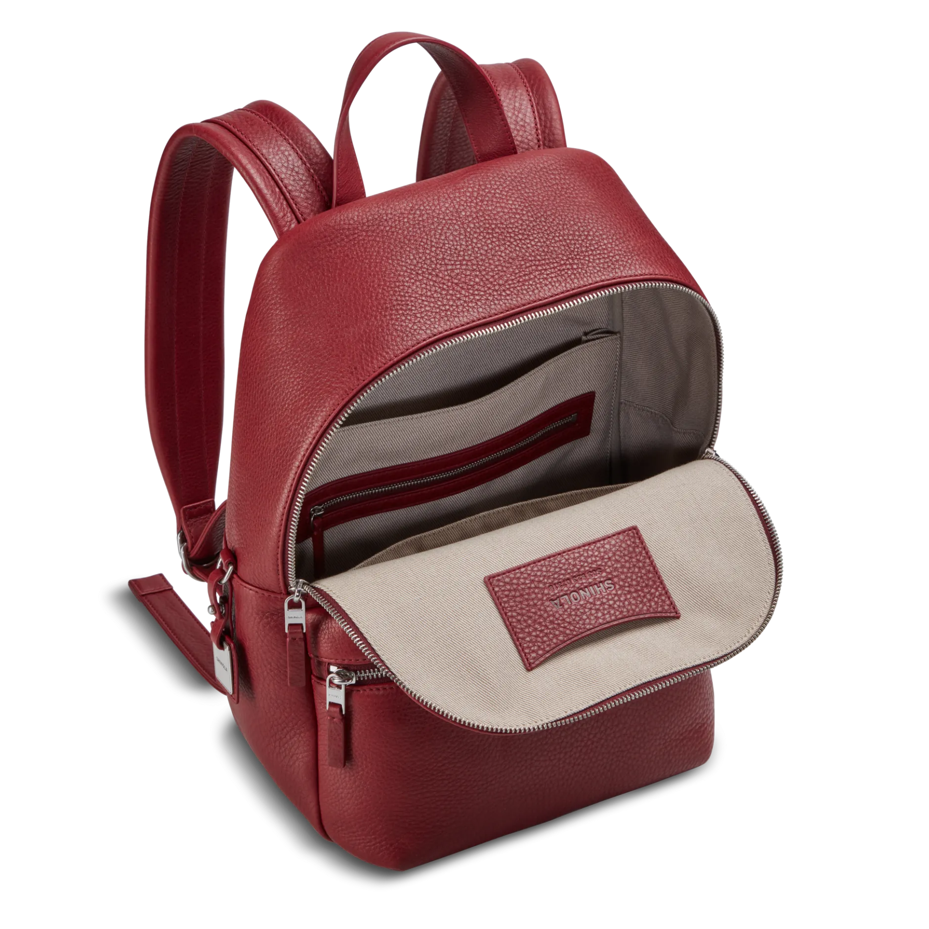 Outlet Shinola Small Runwell Backpack Ruby