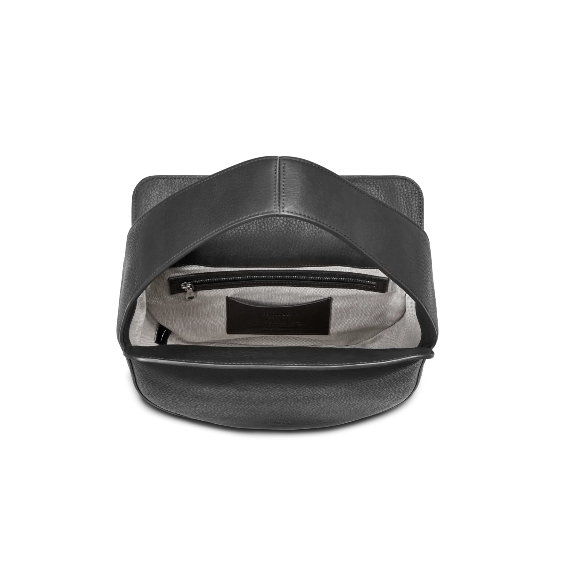 New Shinola Small Shoulder Bag Black