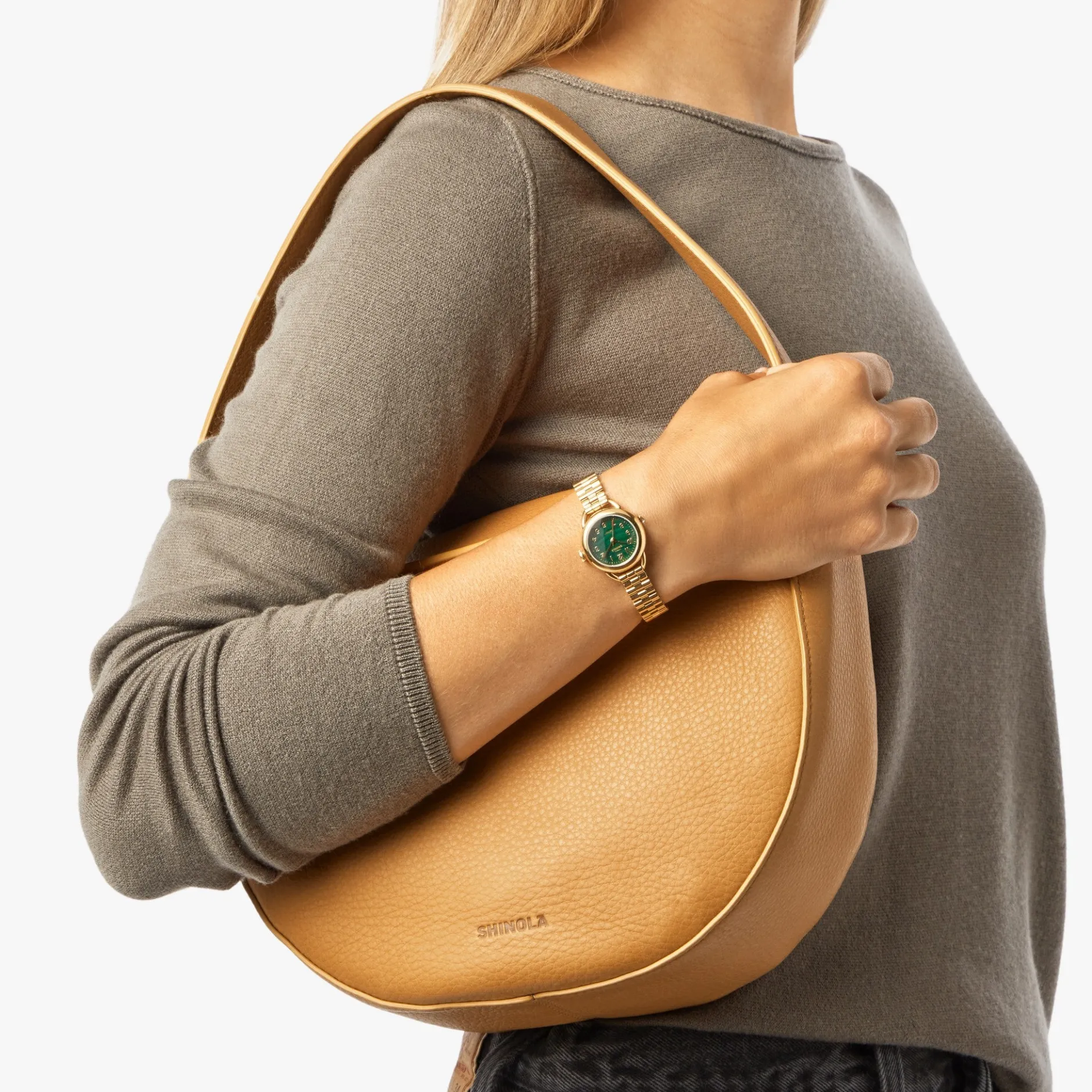 Online Shinola Small Shoulder Bag Honey