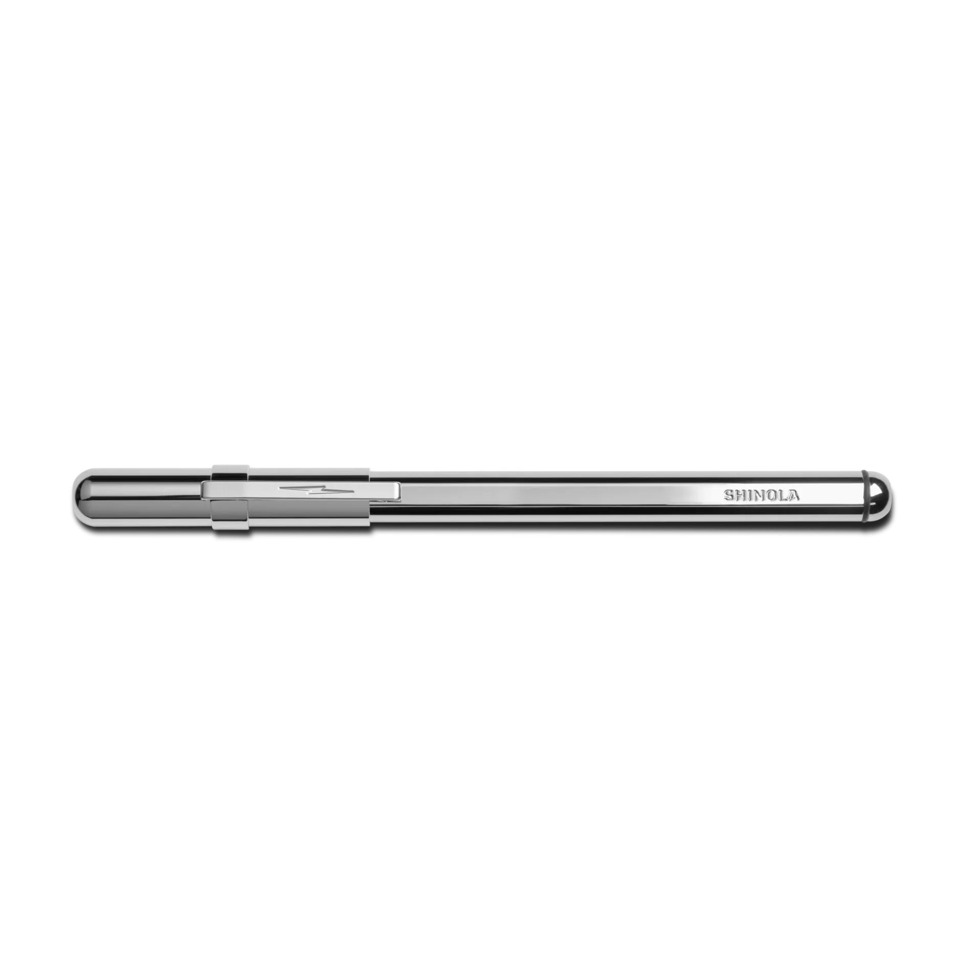 Clearance Shinola Stainless Steel Studio Pen Polished Silver