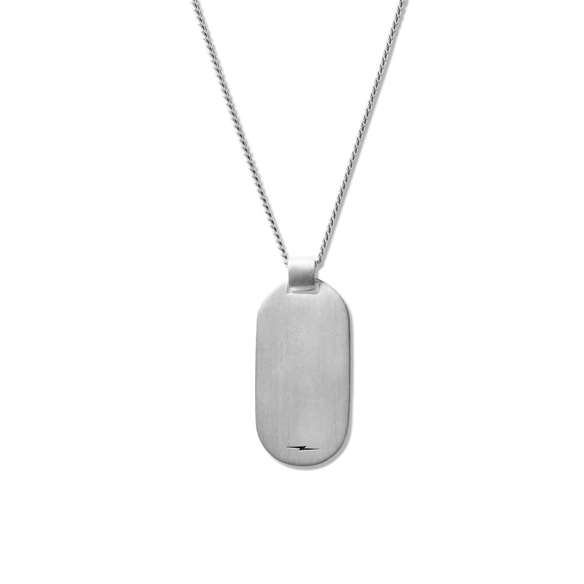 Hot Shinola Tag Curb Chain Necklace