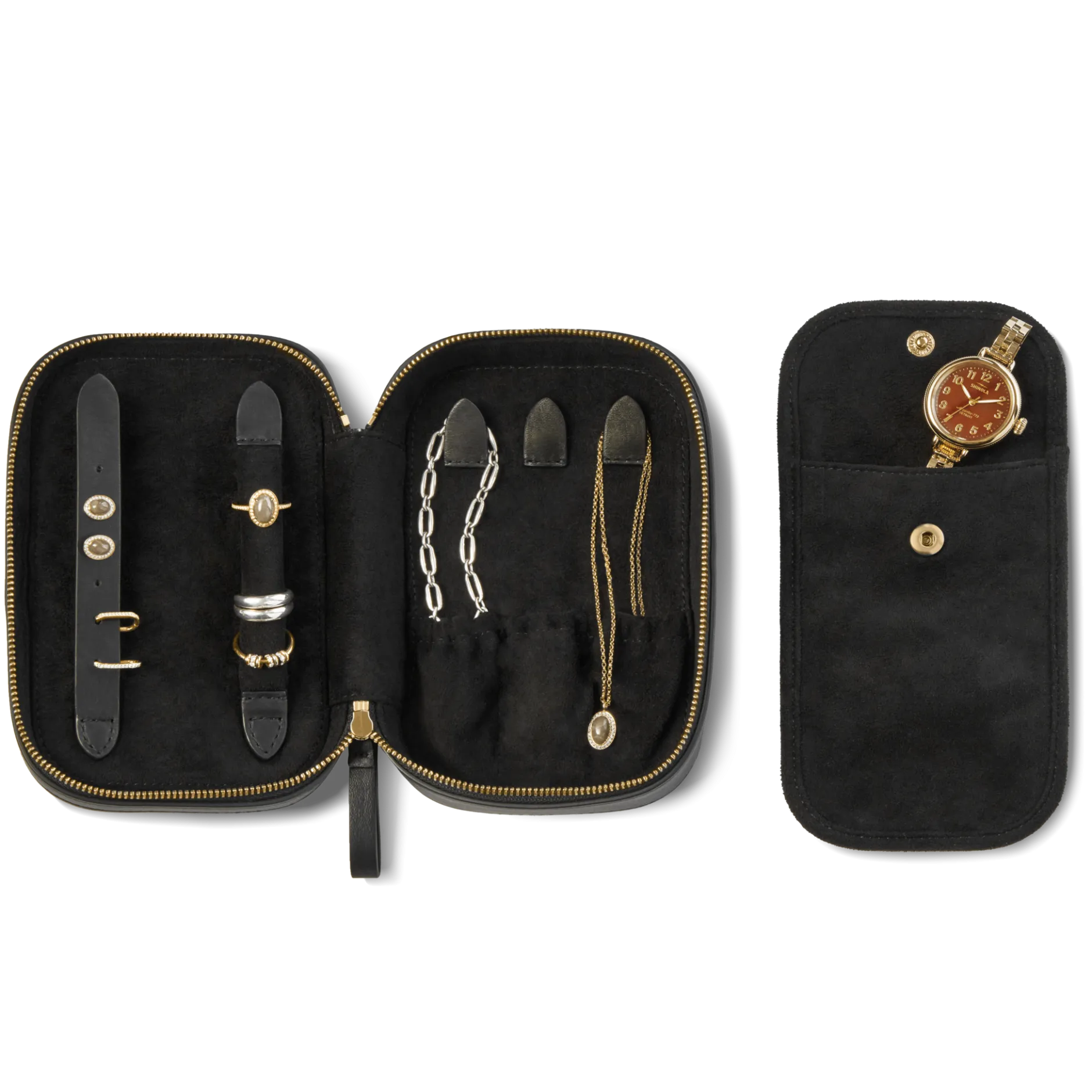 Online Shinola Travel Jewelry Case