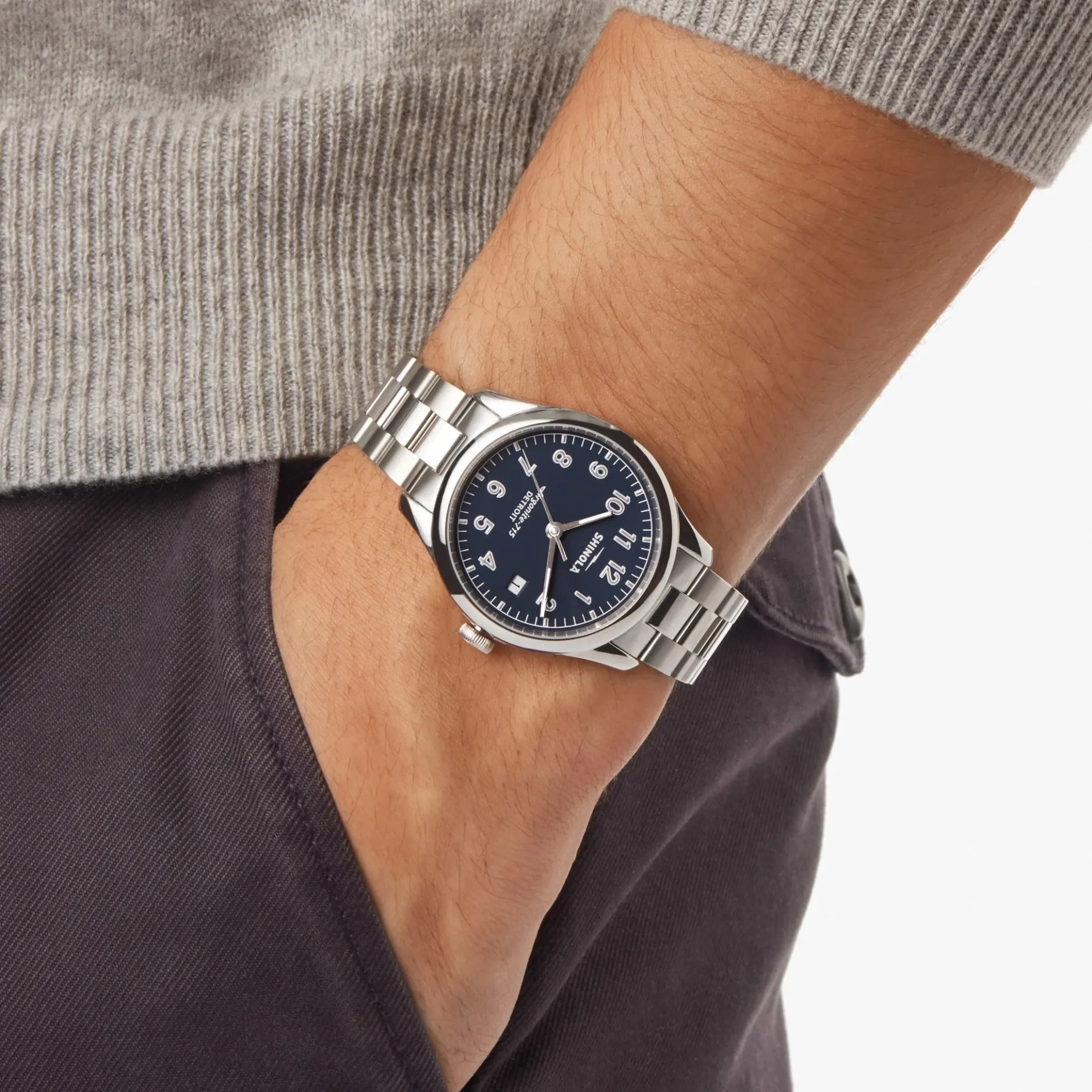 Shinola Vinton Watch Midnight Blue