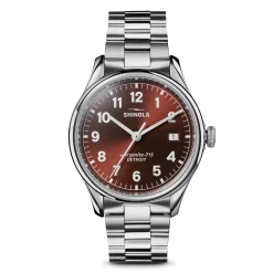 Outlet Shinola Vinton Watch Whiskey